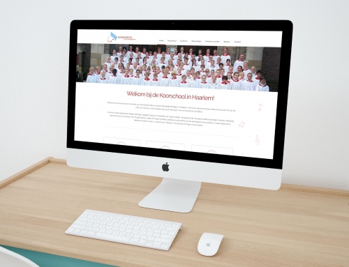 Website Koorschool Haarlem