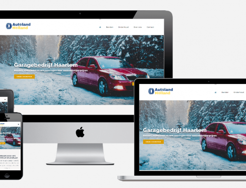 Website Garagebedrijf Autoland Holland